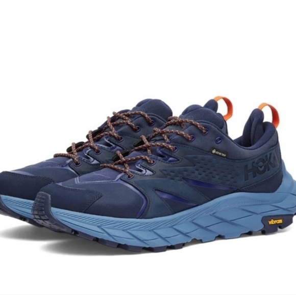 Hoka One One Men's Anacapa Low GTX Hiking Shoes Indigo Blue Size 11.5D NWT - Picture 2 of 15